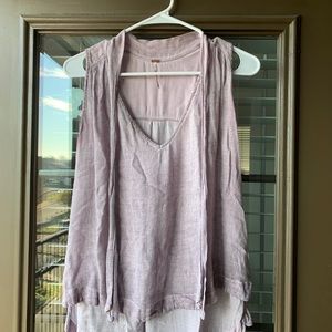 Dressy free people tank top